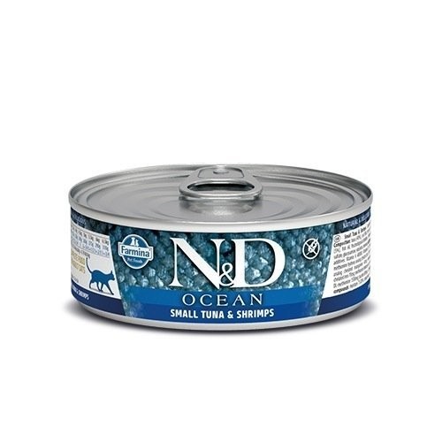  Farmina N&D GF Ocean Cat Tuna & Shrimp 80   