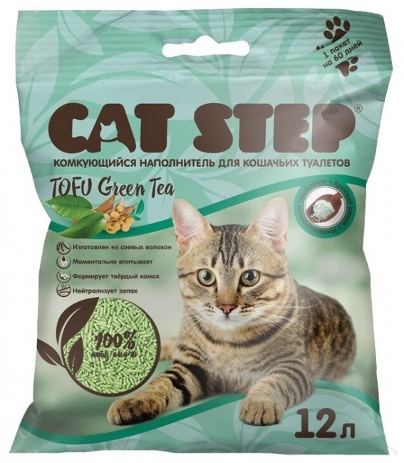  Cat Step Tofu Green Tea 12 