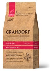   Grandorf Dog Lamb & Turkey Medium & Maxi 10   