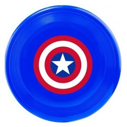 Buckle-Down игрушка для собак фрисби "Капитан Америка" мультицвет 31 см