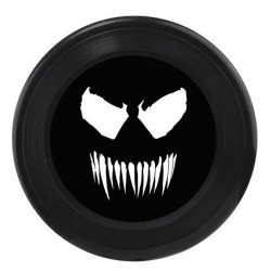 Buckle-Down игрушка для собак фрисби "Веном" цвет черный 31 см