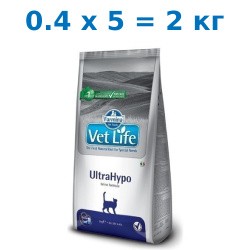Сухой корм Farmina Vet Life Cat UltraHypo 2 кг (0,4 кг x 5) для кошек