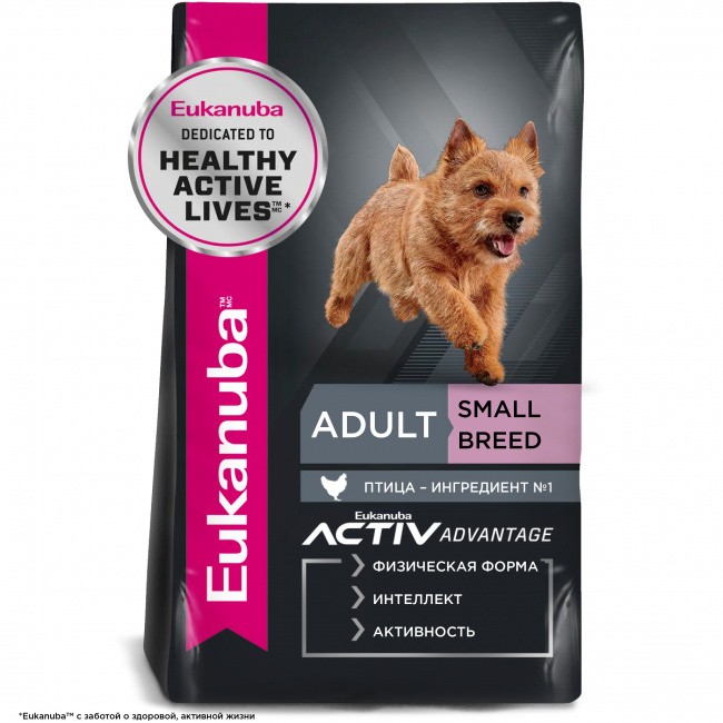 Eukanuba Adult Small Breed 1+ years -            0,8 