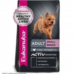 Eukanuba Adult Small Breed 1+ years -            3 