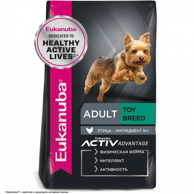 Eukanuba Adult Toy Breed 1+ years            1,5 