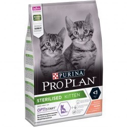 Purina Pro Plan Sterilised Kitten (Лосось) 3 кг