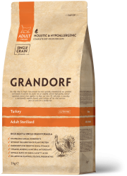  Grandorf Cat Turkey & Rice Sterilized 2   