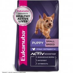 Eukanuba Puppy Small Breed -          1  0,8 