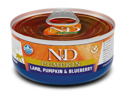  Farmina N&D GF Pumpkin Cat Lamb & Blueberry 70   