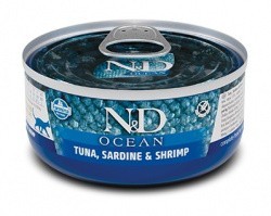 Farmina N&D GF Ocean Cat Tuna, Sardine & Shrimp 70   
