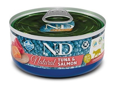  Farmina N&D Natural Cat Tuna & Salmon 70   