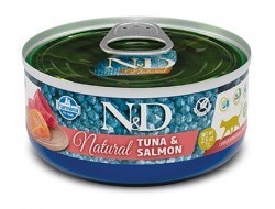 Консервы Farmina N&D Natural Cat Tuna & Salmon 70 г для кошек