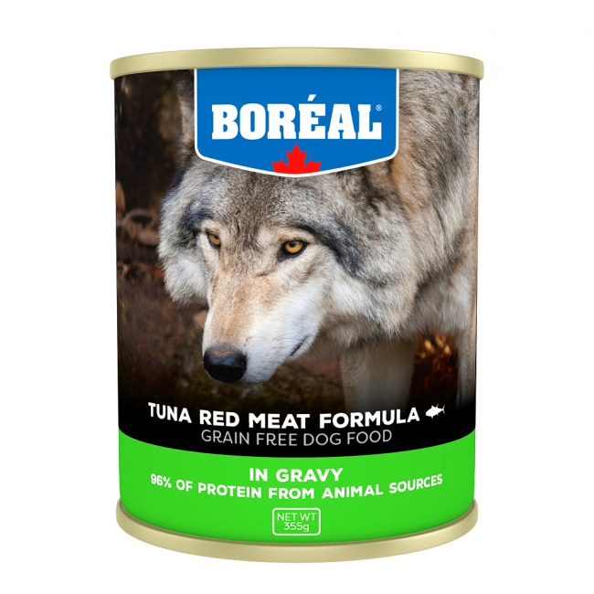 Консервы BOREAL из красного мяса тунца в соусе для собак 355 г