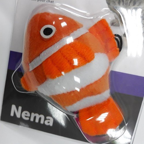 Flamingo игрушка для кошек рыбка "Nemo" с кошачьей мятой 
