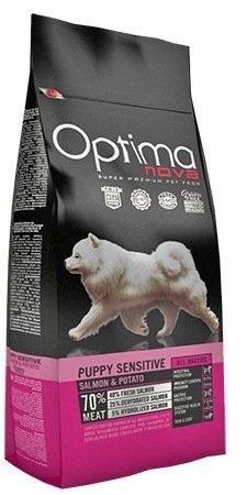   OptimaNova Puppy Sensitive Salmon & Potato 12   