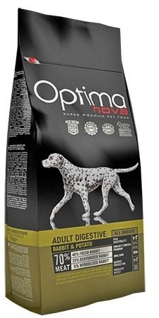   OptimaNova Adult Digestive Rabbit & Potato 12   