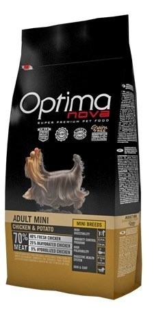   OptimaNova Adult Mini Chicken & Potato 8   