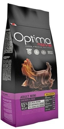   OptimaNova Adult Mini Chiken & Rice 12   