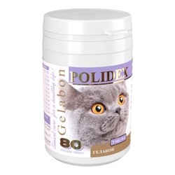 Polidex Gelabon для кошек (80 таб.)
