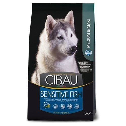 Сухой корм Farmina Cibau Sensitive Fish Medium & Maxi 2,5 кг для собак