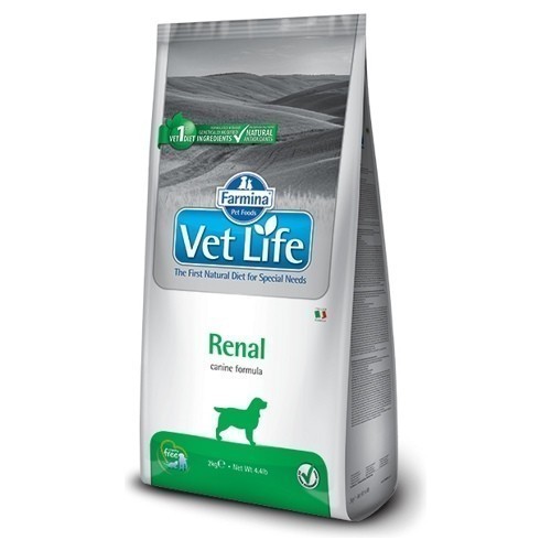 Сухой корм Farmina Vet Life Dog Renal 2 кг для собак