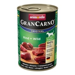 Консервы Animonda Gran Carno Dog Fleisch Adult (говядина, дичь) 400 г для собак