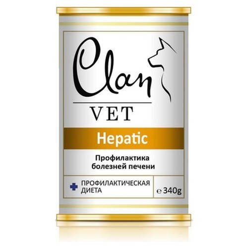  Clan Vet Dog Hepatic 340     