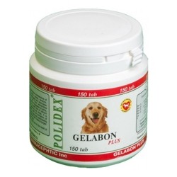 Кормовая добавка Polidex Gelabon Plus (150 таб.) для собак