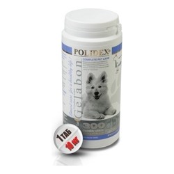 Кормовая добавка Polidex Gelabon Plus (300 таб.) для собак
